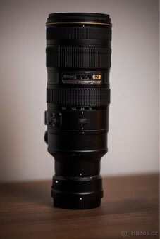 NIKON 70–200mm f/2.8G ED AF-S VR II + FTZ adaptér