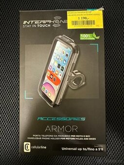 moto držák mobilního telefonu Interphone Armor 5,8