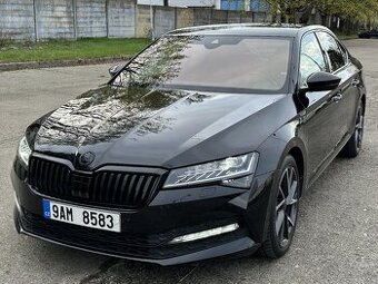 Škoda Superb 2.0TSI 140kW SportLine, DSG, Matrix, 2022, ČR