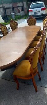 Přidám nové židle stůl