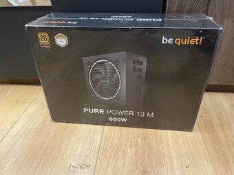 Zdroj 650W be quiet Pure Power - ÚPLNĚ NOVÝ