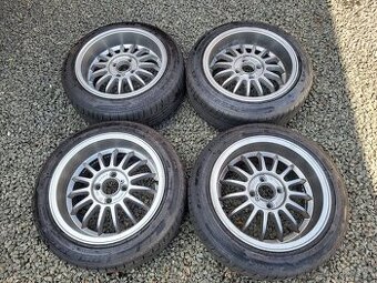 Alu kola 15" MIM 4x100 letní pneumatiky