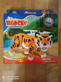 Puzzle 3D tygr - 1