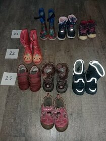 Dívčí boty, vel. 21, 22, 23