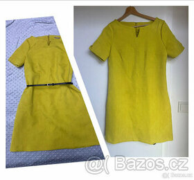 Žluté áčkové šaty Orsay M-L - 1