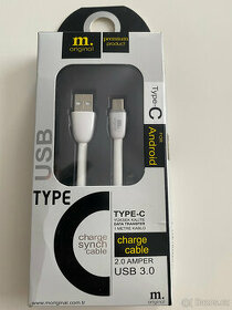 NOVÝ datový a nabíjecí USB 3.0 - USB C kabel - 1