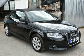 HEZKÁ AUDI A3 CABRIO -- 1.8 TFSI -- HARMAN KARDON -- KŮŽE --