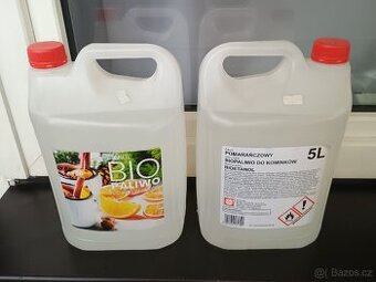 5L biolíh biopalivo bioetanol bio krb pomerančový