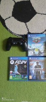 PlayStation 4 + 3 hry