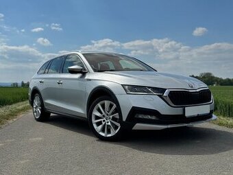 Octavia Scout 2.0TDI 147kW 4x4 DPH ČR 103tkm Tažné Head-up