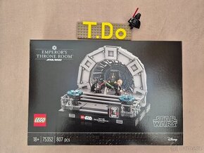 LEGO 75352 Císařův trůnní sál – diorama