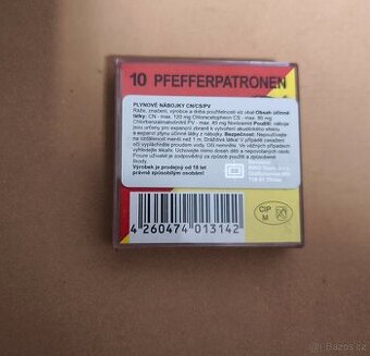 Náboj Nábojka PFEFFER WADIE pistolová 9mm 10ks
