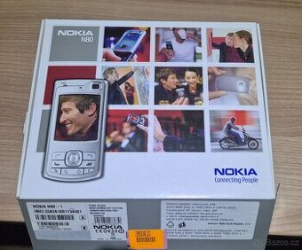 Nokia n80 cerna - komplet baleni - 1