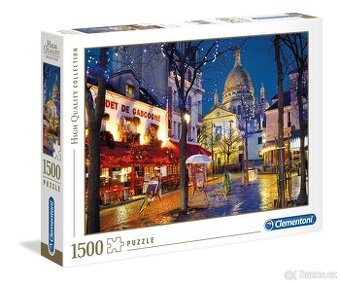 Clementoni Puzzle Montmartre Paříž Francie 1500 dílků