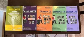 Český jazyk v kostce, testové úlohy, čítanka 2,3,4