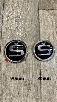 Chromované logo/znak (Š) ŠKODA