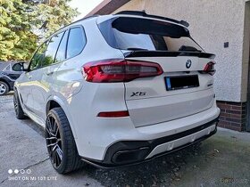Spoiler na kufr pod sklo - BMW X5 - E70/F15/G05 - černý lesk