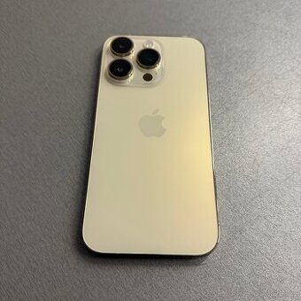 iPhone 14 Pro 128GB gold, bez škrábance, rok záruka