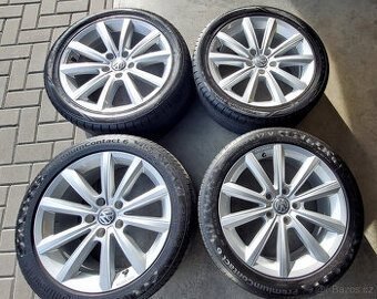 Originální alu kola VW Merano 7Jx17 ET45 + 225/45 R17