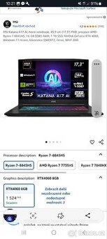 MSI Katana A17