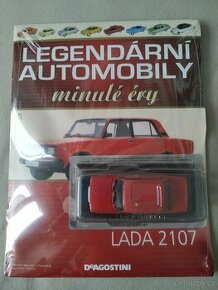 LADA 2107 1:43 DEAGOSTINY - LEGENDÁRNÍ AUTOMOBILY - 1