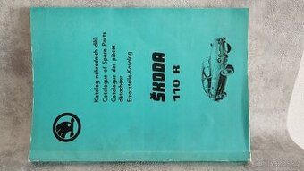 Katalog náhradních dílu na ŠKODA 110R, 110 R erko.
