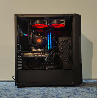 Herní PC | Ryzen 5 | RTX 2070 Super | 16G RGB | Vodní chlaz.