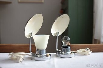 Stolní Lampa Napako -15 typ č. 1195 Chrom Funkcionalismus