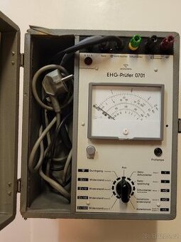 GOSSEN EHG 0701 ohm voltmetr testovací přístroj historický