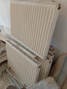 Radiátory 21, vyska x sirka: 50x90 cm a 60x80