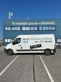 Pronájem, půjčovna dodávek  Liberec, řidičák B