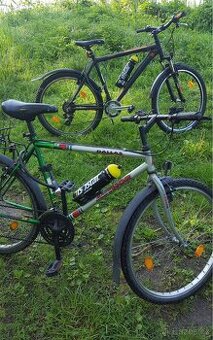 Dvě Horské kola AUTHOR a LEADER FOX