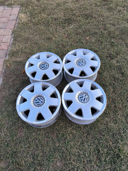 4 org. ALU kola VW 14´, 5x100, POLO, GOLF