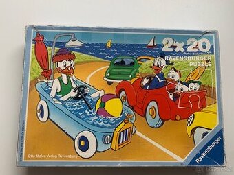 Retro puzzle Walt Disney