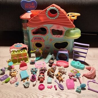 LPS velký domeček spoustu zvířátek a doplňků