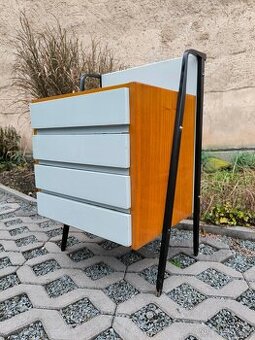 Retro noční stolek UP Závody - Brusel Expo 58