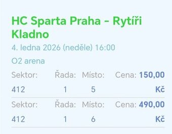 Hc Sparta X Kladno 4.1.26
