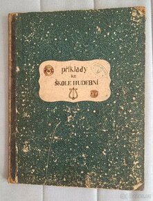 Sbírka praktických příkladů ku škole hudební - noty