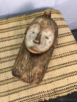 Africká rituální maska kmen Fang (603039)