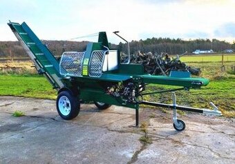 automat na dřevo, linka na dřevo, štípačka dřeva,