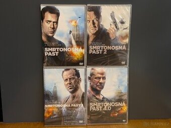 Smrtonosná past kolekce DVD 1-4 NOVÉ - dabing i titulky