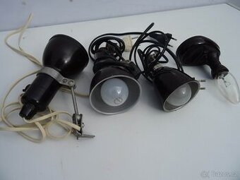 Bakelitové RETRO lampičky .a další svídla . - 1