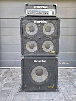 Basová sestava Hartke zesilovač HA3500, bedny 410XL, 115XL