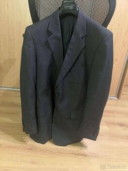 Veltexa pánské tmavě šedé sako – klasický střih