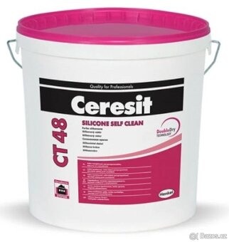 Fasádní barva Ceresit CT48 a penetrace Ceresit CT 16