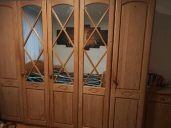 Venkovská kompletní ložnice z masivu,6428