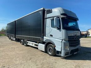 Mercedes-Benz Actros + tandem Wecon 7.70 m, ČR, 1.majitel