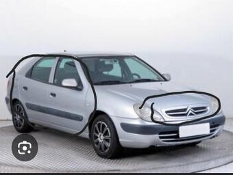 Koukpím náhradní díly na citroen Xsara 1,4i 55kw