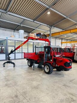 Traktor CARON AR 790 s lesní nástavbou, 4x4