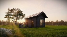 Tiny house - Le chalet noir, chata 25 m2